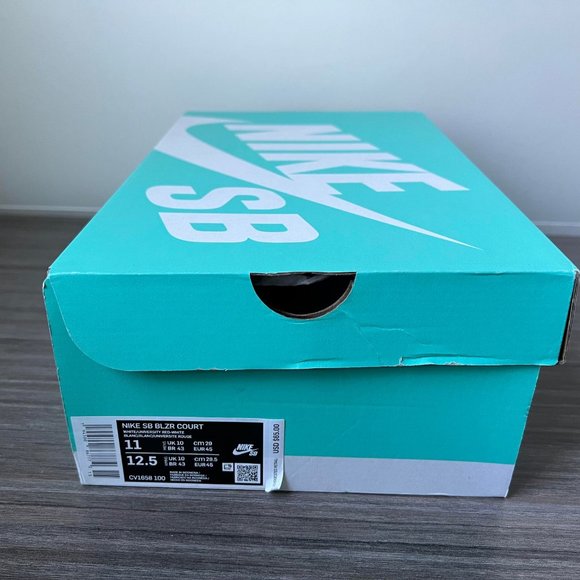 Nike SB BLZR Court Skateboarding Shoes  Blazer CV1658-100 - Picture 15 of 16